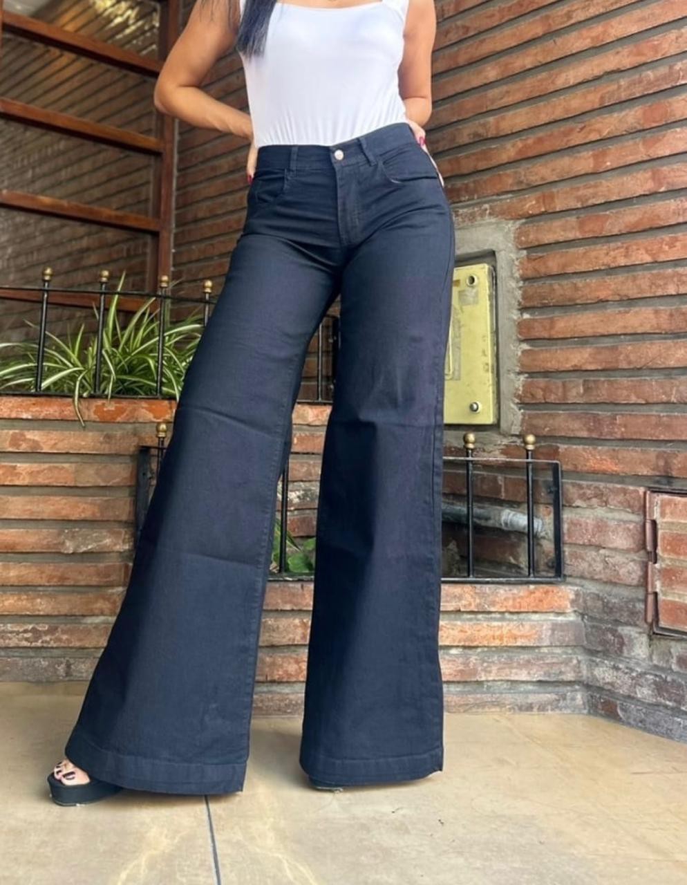 Maxi Palazo Jeans - Imagen 4