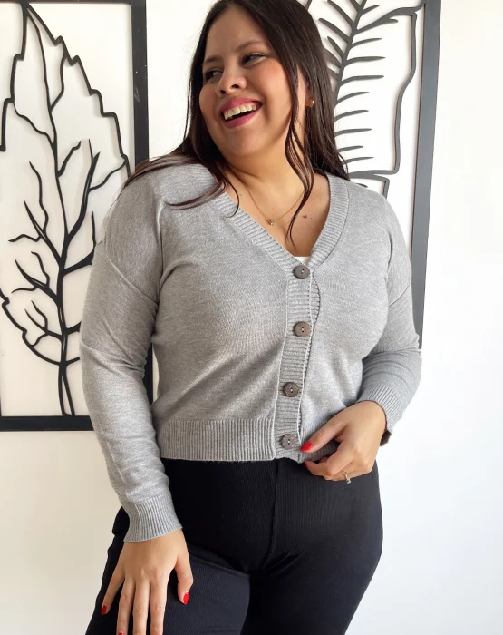 Cardigan Liso - Bremer