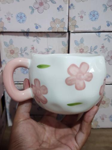 Taza Love Rosa  Importada Incluye Caja - Miniatura 3