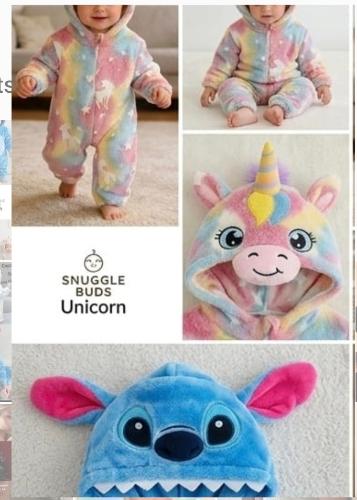 Mameluco Pijama Pikachu Polar Bebe Invierno - Miniatura 3