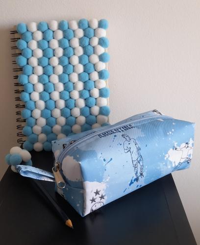 Anotadores A5 y Lápiz  Decorados Argentina - Mundial - Miniatura 2
