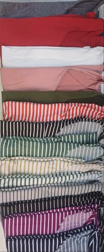 Camisetas de Modal Soft Cuello Espejo  Excelente Calidad - Miniatura 2