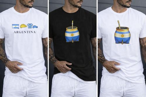 Pack Remera Argentina H - Miniatura 2