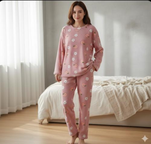 Pijama  de Dama  Polar  Importado - Miniatura 8