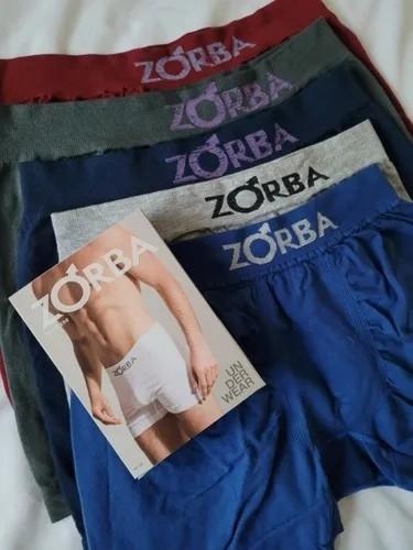 Boxer Zorba Adulto M L Xl Lisos X Docena Mayorista
