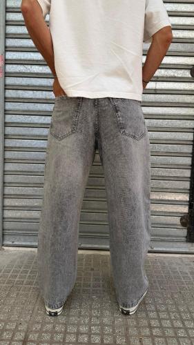 Pantalon Baggy Gris Nevado con Localizado - Miniatura 3