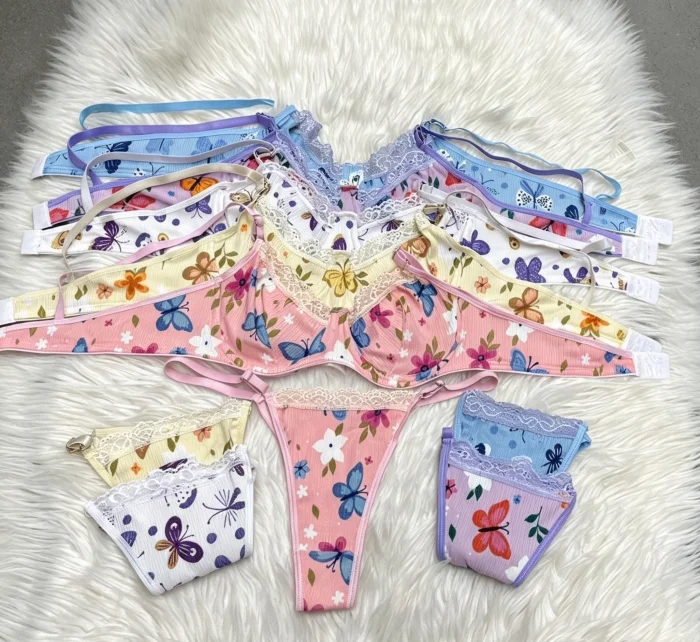 Bralet Estampado Mariposa