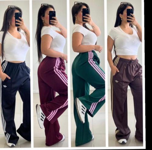 Pantalones Laycra Palzo de Dama con  Frisa
