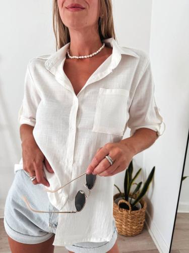 Camisa Clasica de Lino