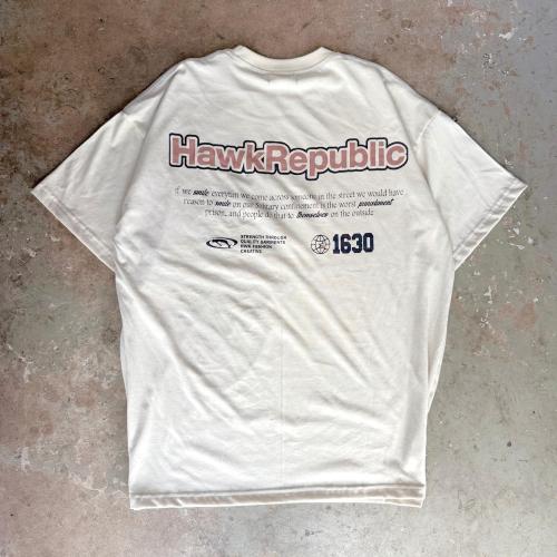 Remera Oversize Hawk Algodón Peinado