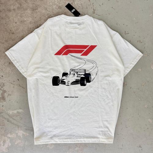 Remera Oversize F1 Senna  Algodón Peinado