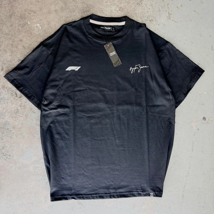 Remera Oversize F1 Senna Algodón Peinado