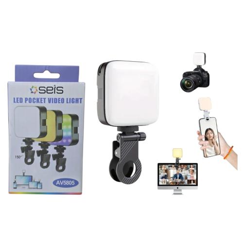Luz Led/rgb para Camara Celular Tablet Recargable ( Av5805)