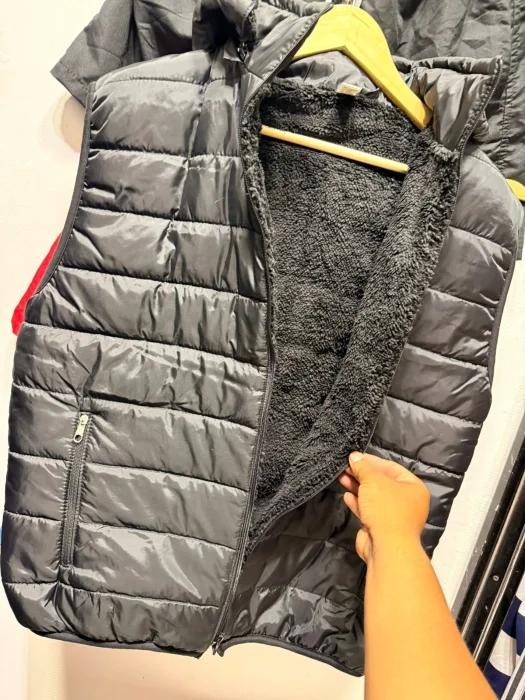 Chalecos con Corderito Talle Especial