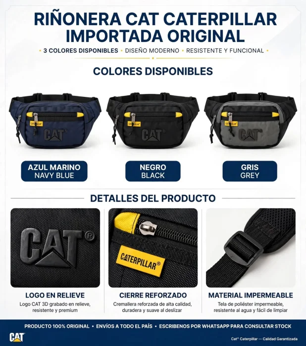 Riñonera Caterpillar Premium