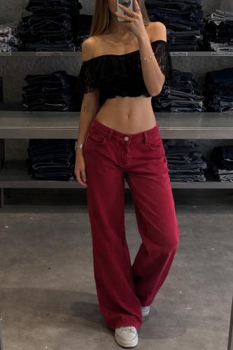 Jeans Recto   Tiro bajo