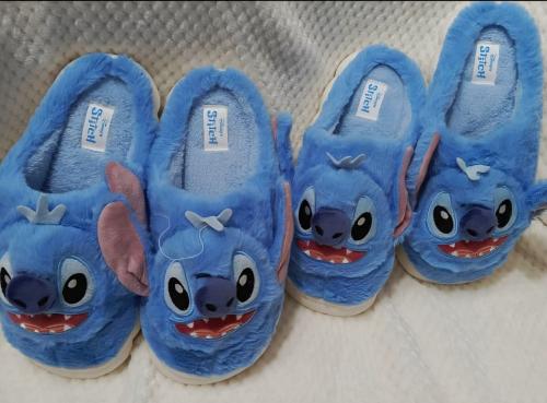 Pantuflas Stitch Dama