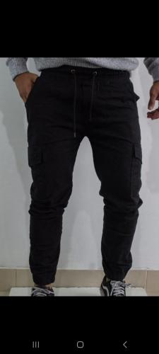 Pantalón Cargo Elastizado - Miniatura 3