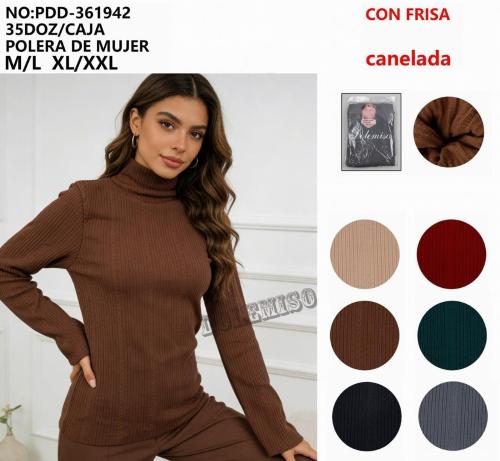 Camiseta Media Polera de Morley Térmica Dolemiso para Dama
