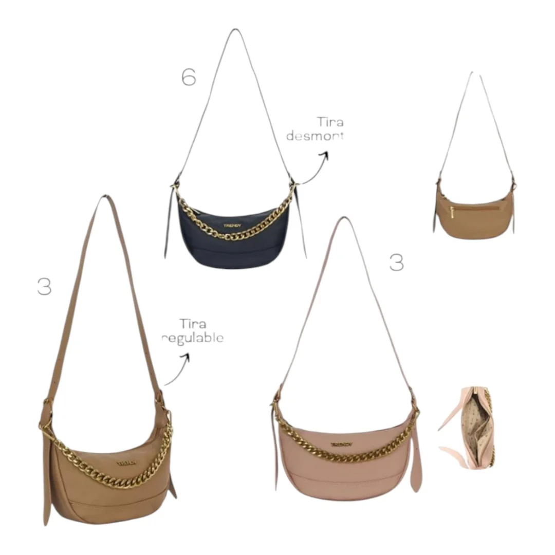 Carterita Trendy Original 15×27×prof 7 Cm Aprox, Marroquineria - Imagen 2