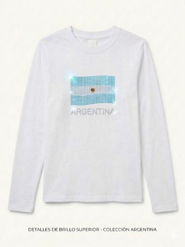 Camiseta Strass Argentina - Miniatura 2