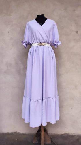 Vestido Lino Cey Cruzado