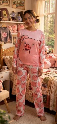 Pijama de Dama - Miniatura 4