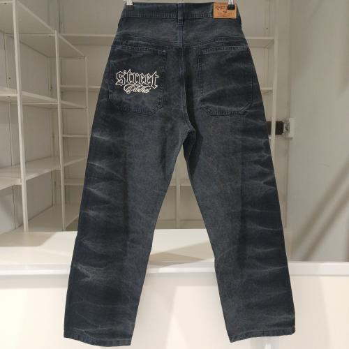 Pantalón Baggy Bordado Street & Cruz del Diablo - Miniatura 2
