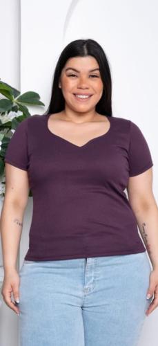 Remera Escote Corazón