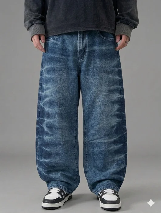 Pantalón Baggy Tie Dye Quebrado New
