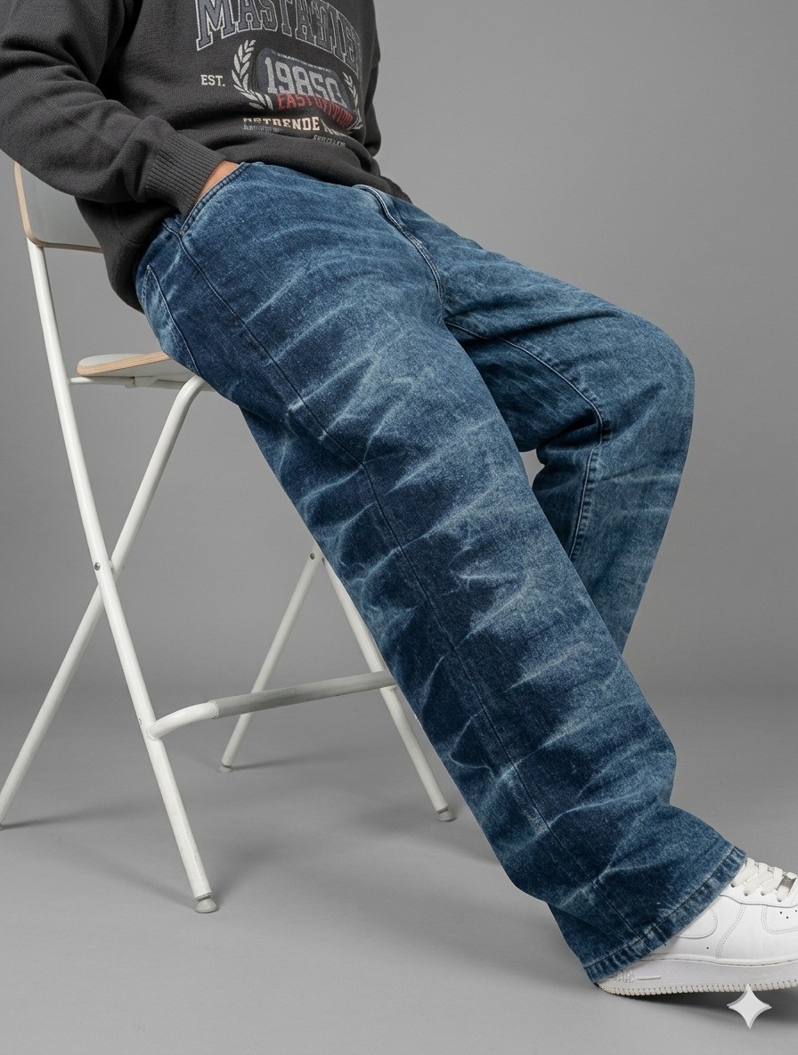 Pantalón Baggy Tie Dye Quebrado New - Imagen 2