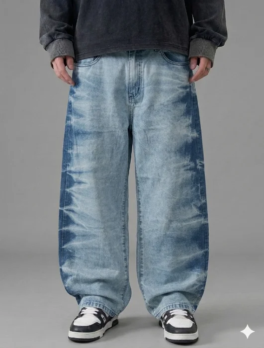 Pantalón Baggy Batik Ti Dye Quebrado New