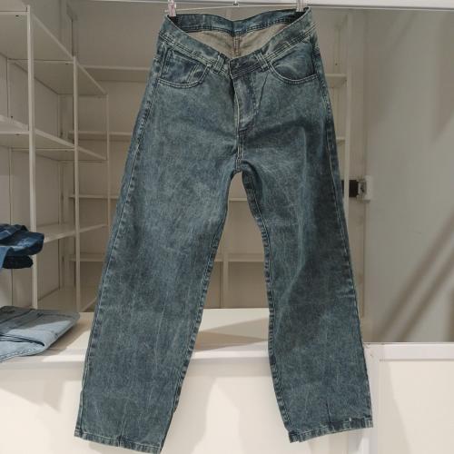 Pantalón Baggy Pinzas Verde Oxido/ Azul/ Celeste New