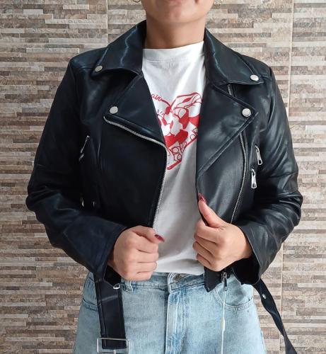 Campera Ecocuero C Cierres