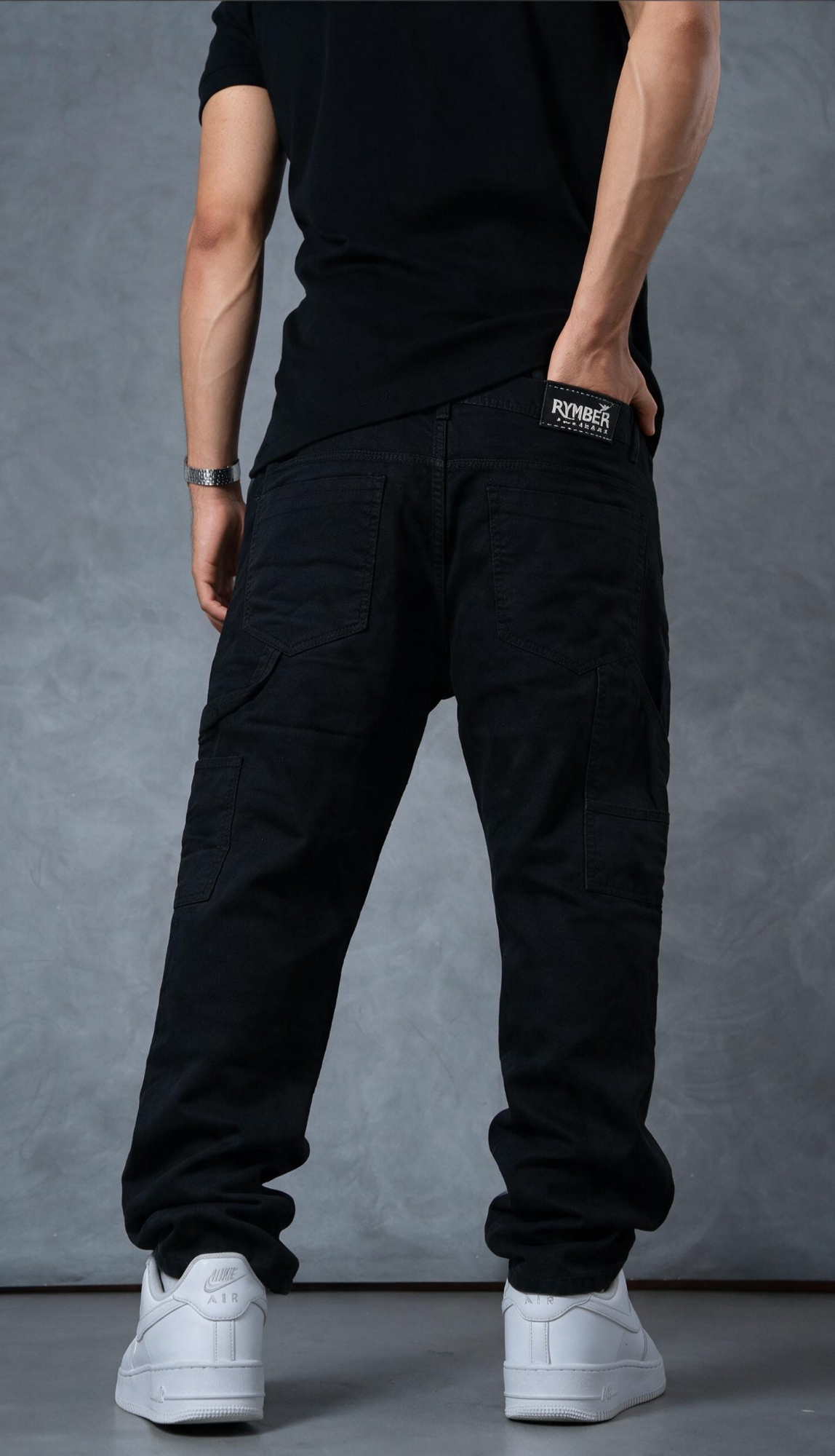 Pantalón Mom Carpintero Estilo Urbano - Imagen 2