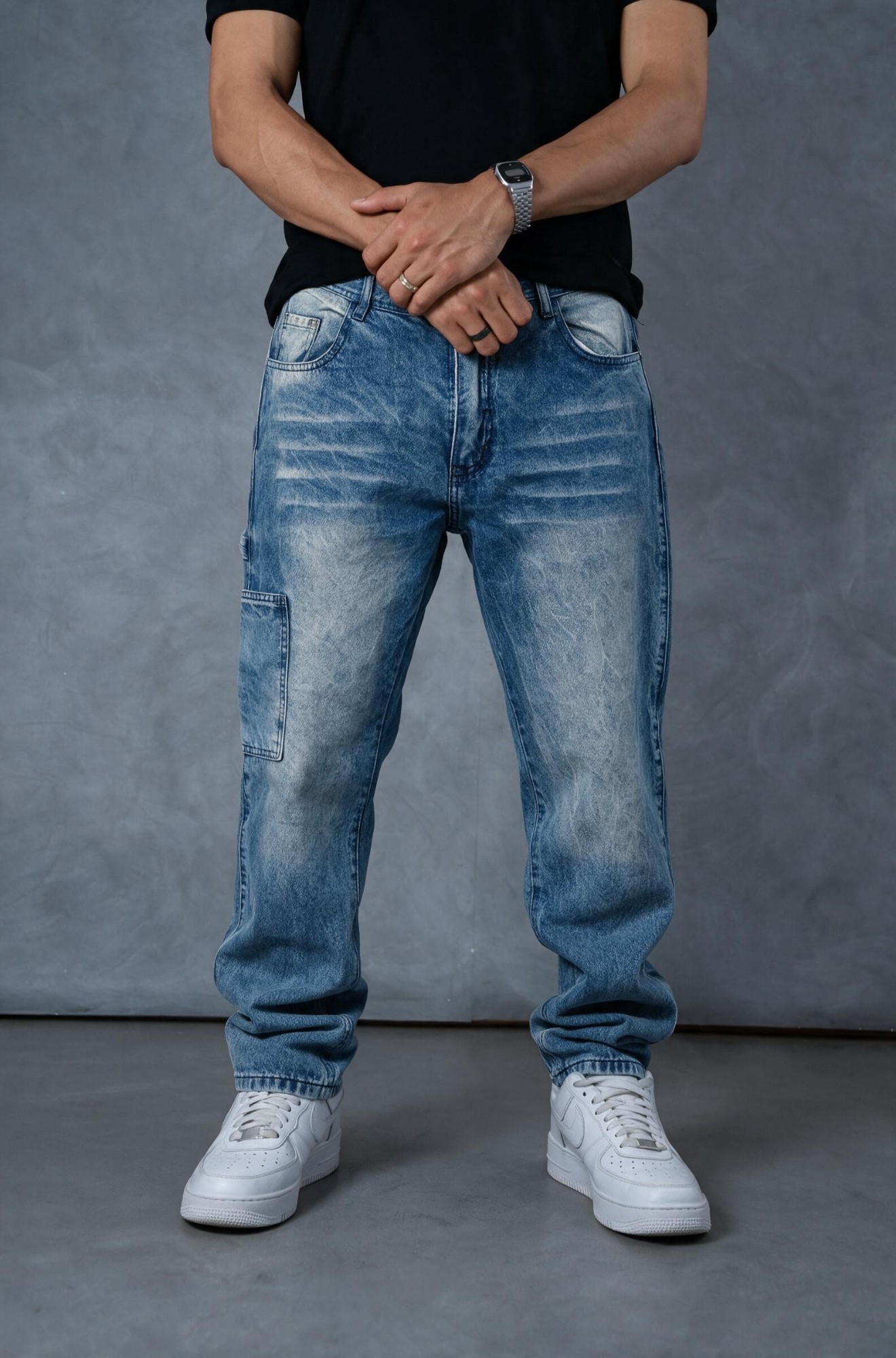 Pantalón Mom Carpintero Estilo Urbano - Imagen 3