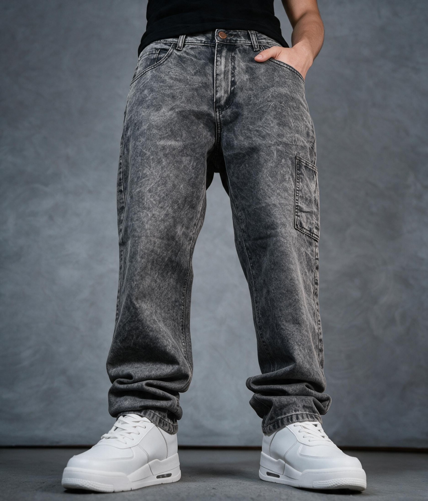 Pantalón Mom Carpintero Estilo Urbano - Imagen 4