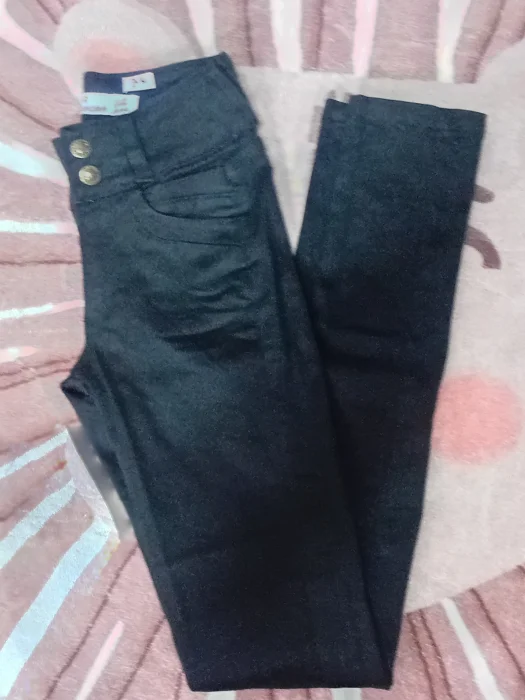 Skinny Gabardina Semi Elastizada
