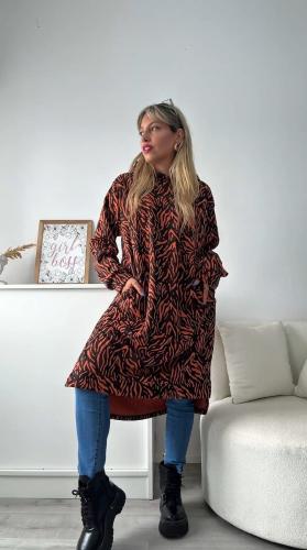 Vestido Estampado - Miniatura 2