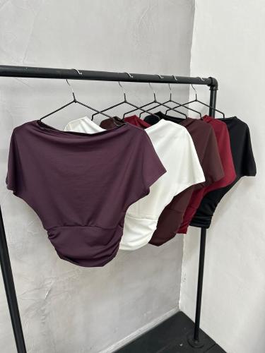 7253  Remera Cintura Frunce Yamile - Miniatura 2