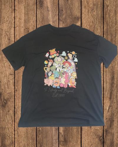 Remeras Importadas Toy Story Negra