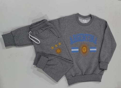 Conjunto Argentina Algodón Frizado - Miniatura 3