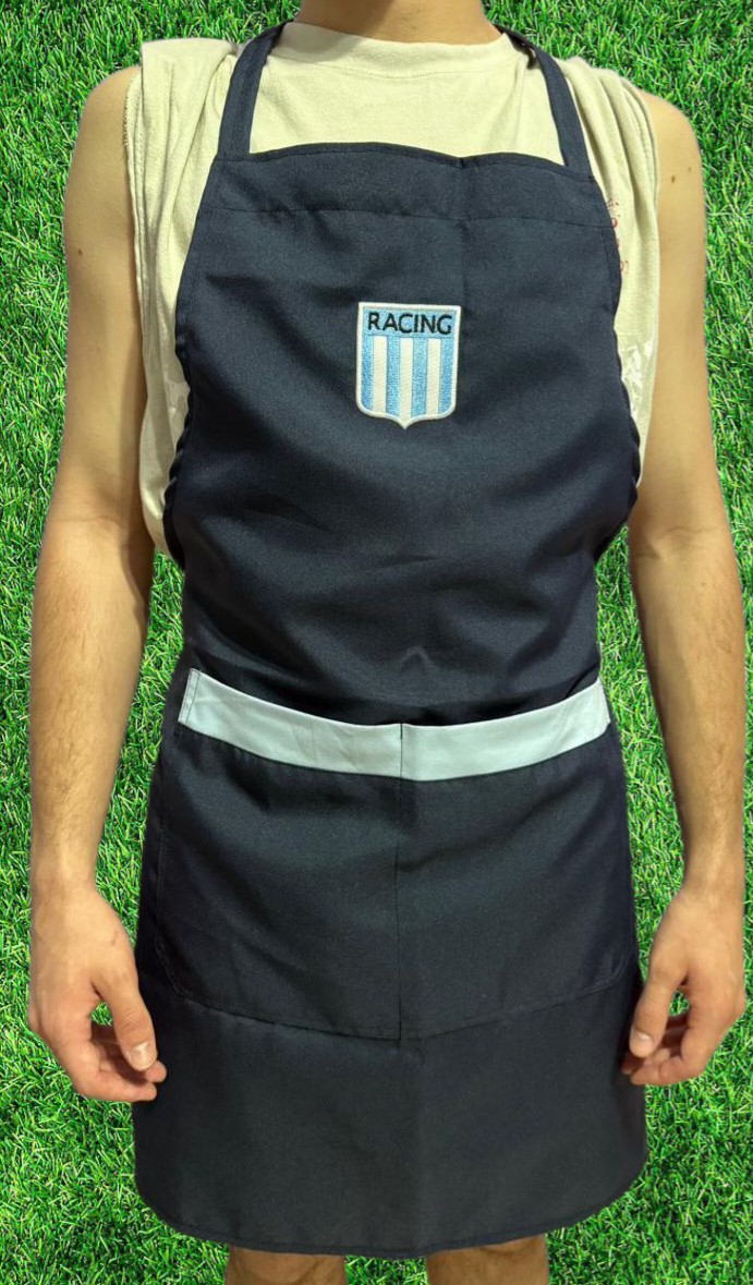 Delantal de Cocina Bordado de Clubes - Imagen 3