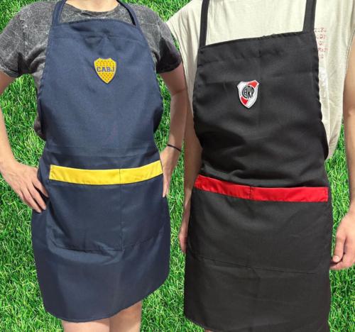 Delantal de Cocina Bordado de Clubes