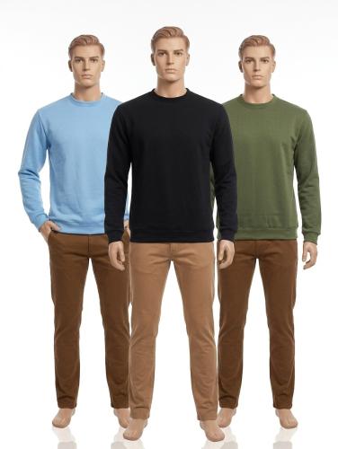 Buzo  de Jersey con Piel por Dentro Hombre