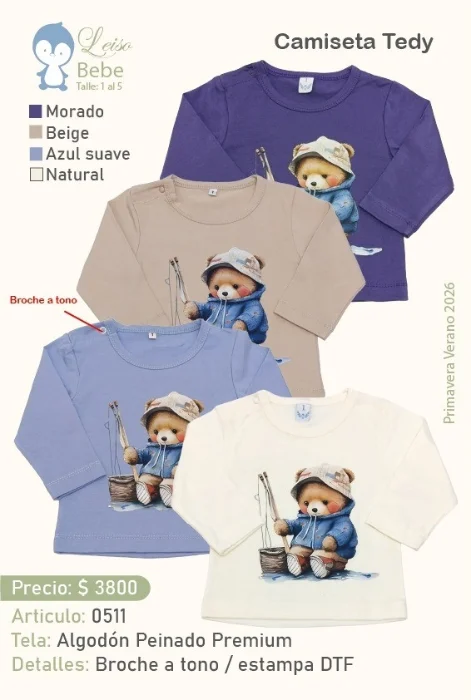 Camiseta Tedy