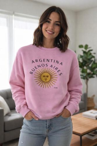 Buzo Frizado Estampado Algodón Peinado ( L  ) - Miniatura 7