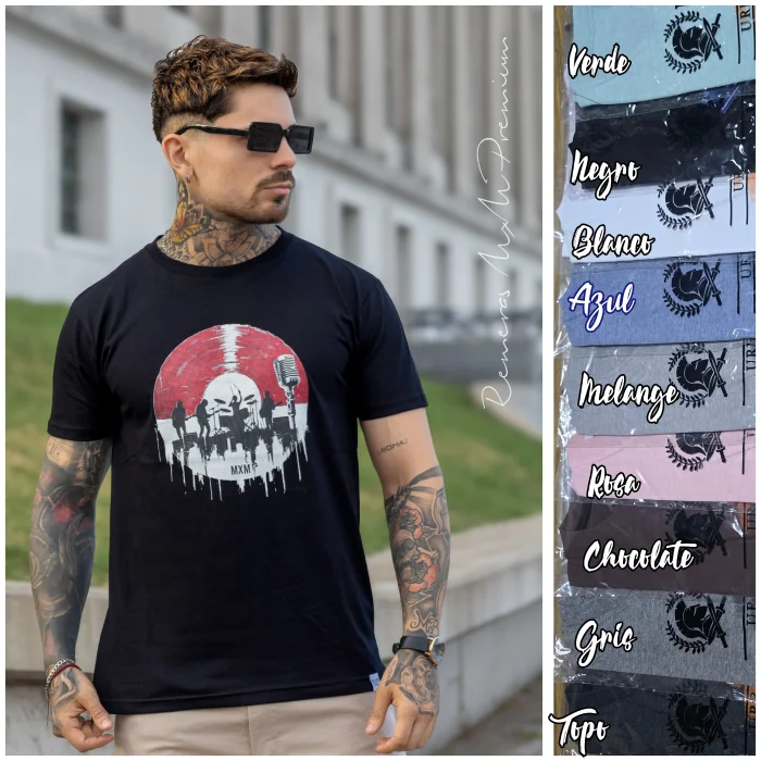 Remeras Mxm  Estampados