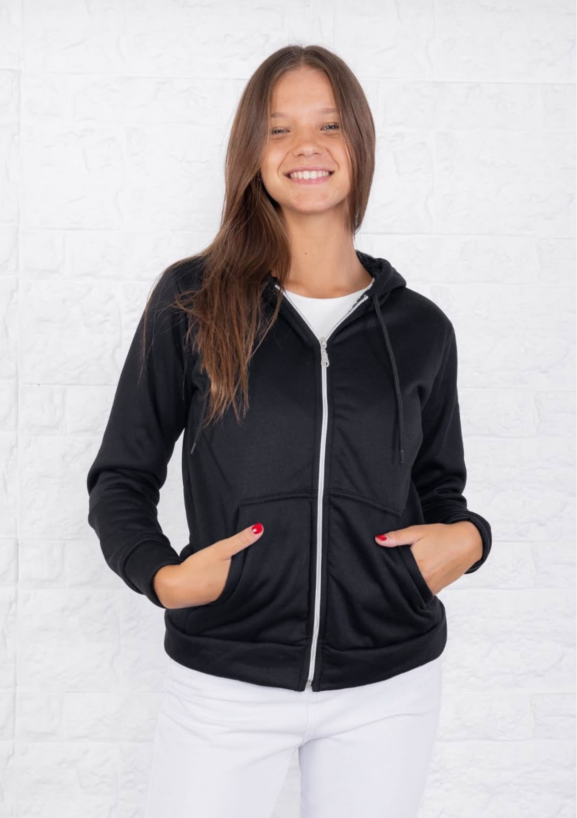 /campera con  Piel Dama/m - Imagen 6
