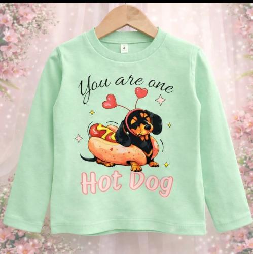 Camiseta de Nena Hot Dog